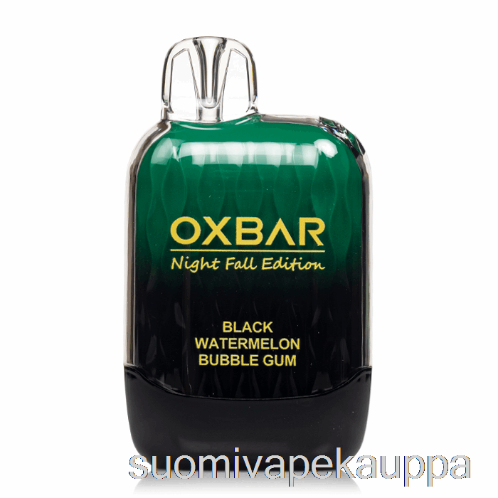 Vape Nesteet Oxbar G8000 Kertakäyttöinen Musta Vesimeloni Vaahtomuovi